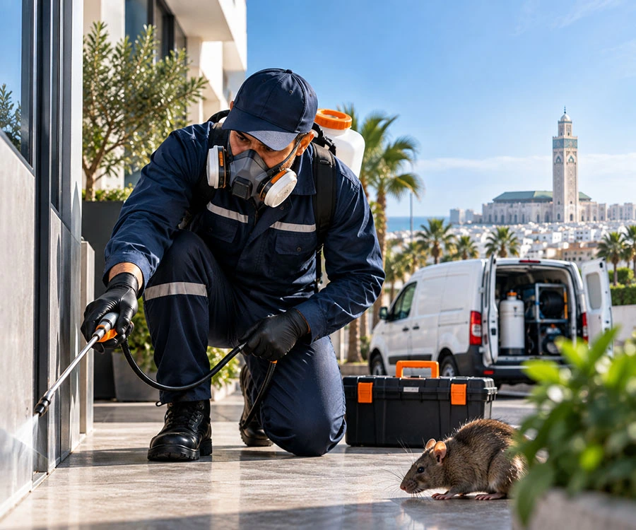 Dératisation professionnelle à Casablanca